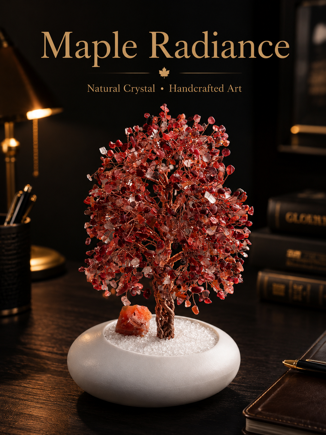MAPLE RADIANCE, Natural Crystal Tree