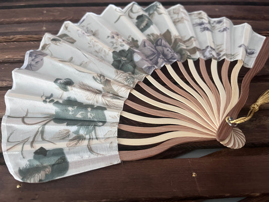 FLORAL BREEZ, Chinese folding fan-- coming soon