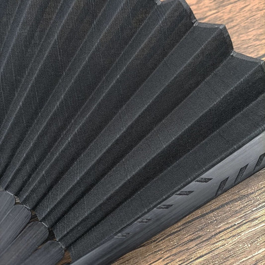 MIDNIGHT NOIR, Chinese Folding Fan, coming soon