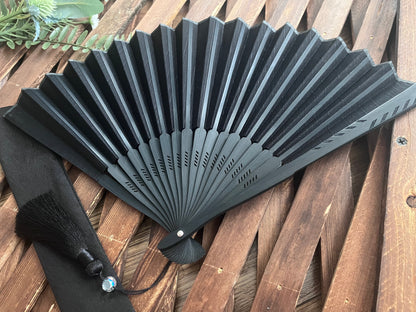 MIDNIGHT NOIR, Chinese Folding Fan, coming soon