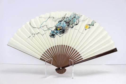 Japanese fan, Blue Dragon -- Coming soon