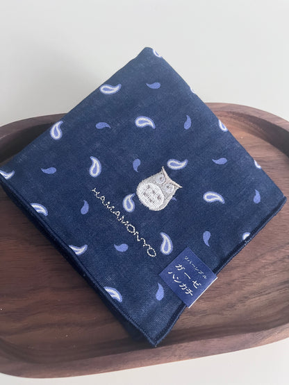Japanese Hand Towel- set of 3- Traditional Japanese Nassen Printing- Tenugui