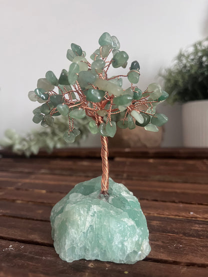 coming soon - Natural Crystal Tree, Stone base, Rose Quartz -LOVE