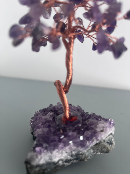 coming soon -Natural Crystal Tree - VIOLET SERENITY - Amethyst -PEACE