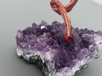 coming soon -Natural Crystal Tree - VIOLET SERENITY - Amethyst -PEACE