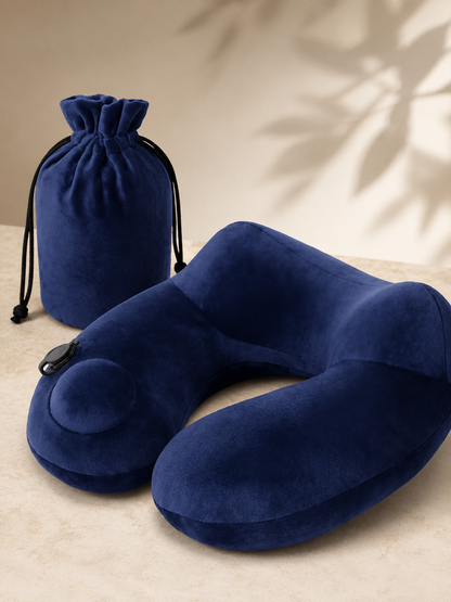 Travel Pillow, inflatable pillow, Compact Design
