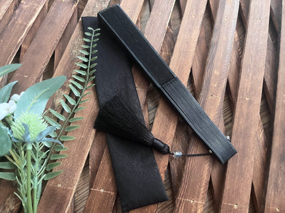 MIDNIGHT NOIR, Chinese Folding Fan, coming soon