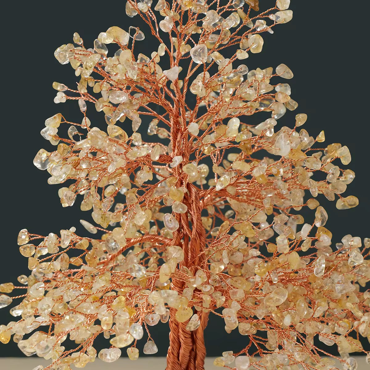 CITRINE GLOW, Natural Crystal Tree