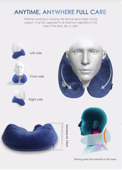 Travel Pillow, inflatable pillow, Compact Design