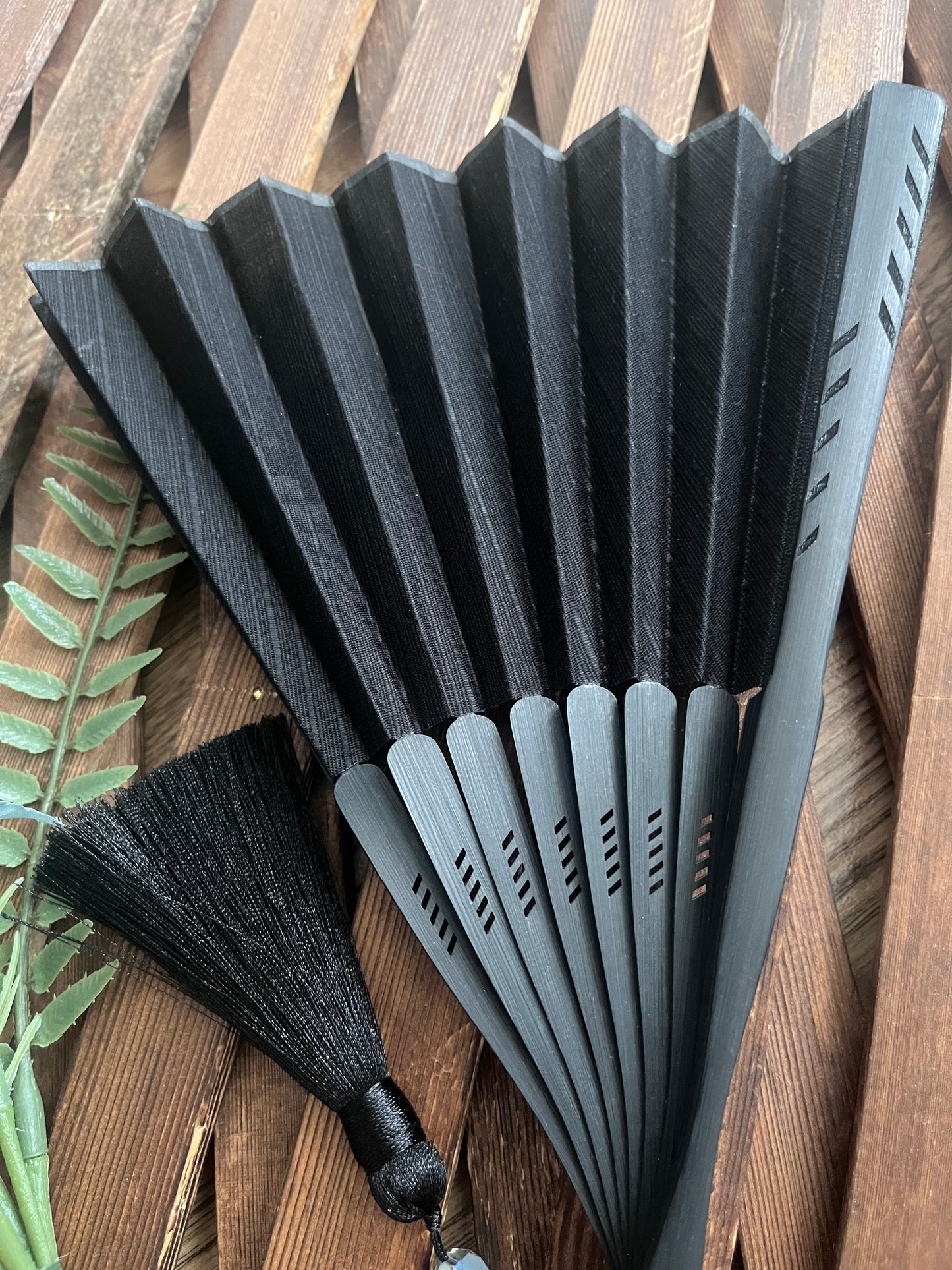 MIDNIGHT NOIR, Chinese Folding Fan, coming soon