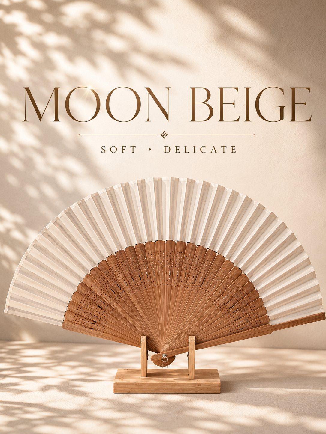 MOON BEIGHE, Chinese folding fan -- coming soon