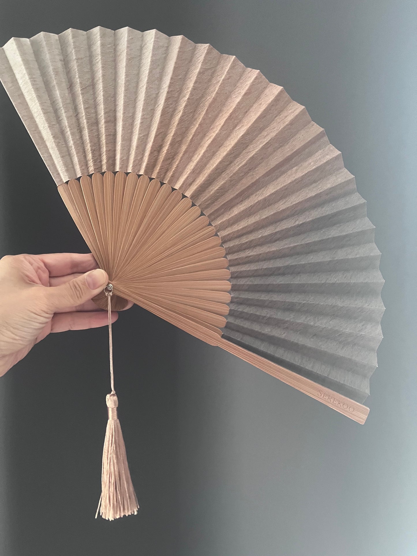 MAPLE HARMONY Chinese folding fan