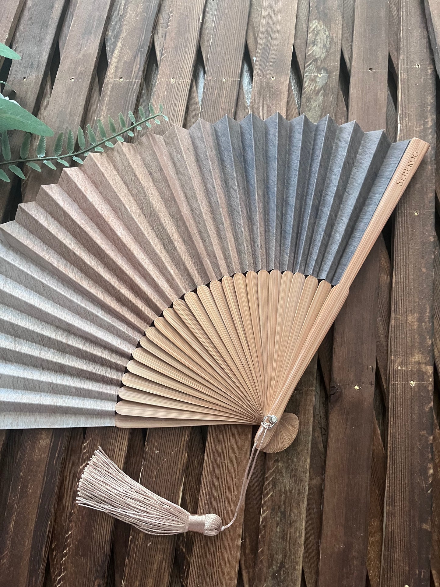 MAPLE HARMONY Chinese folding fan
