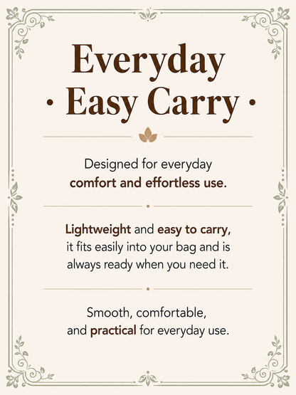 Everyday fan instruction