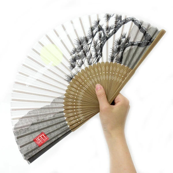 Japanese Fan, Silk Folding Fan. HE -- Coming soon