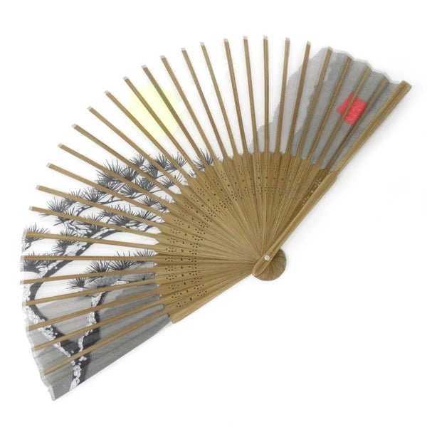 Japanese Fan, Silk Folding Fan. HE -- Coming soon