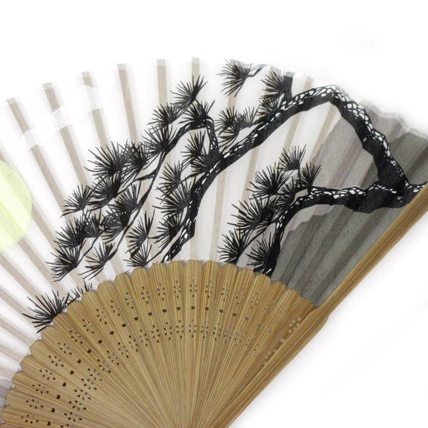 Japanese Fan, Silk Folding Fan. HE -- Coming soon