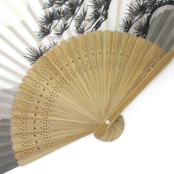 Japanese Fan, Silk Folding Fan. HE -- Coming soon