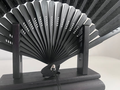 MIDNIGHT NOIR, Chinese Folding Fan, coming soon