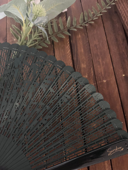BAMBOO WHISPER, Chinese folding fan