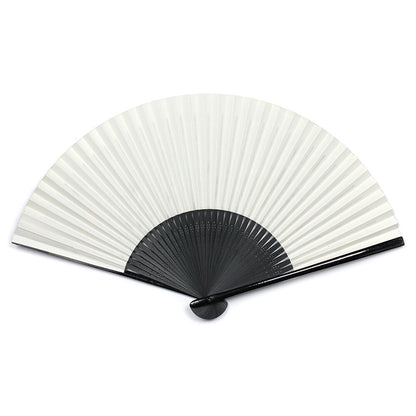 Japanese-folding-fan-cloud-dragon, back side
